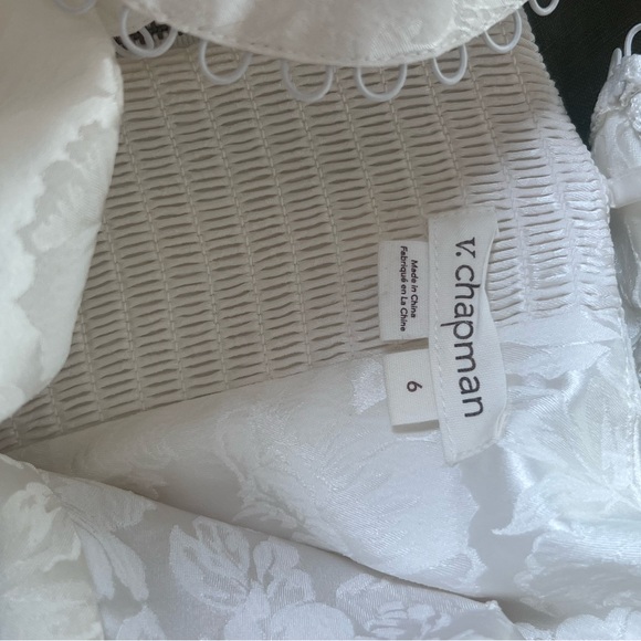 V. Chapman Patisserie dress in Coconut Macaron - Picture 9 of 10